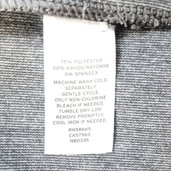 NWOT 14th & Union Midi Pencil Skirt Gray Small - Picture 5 of 7